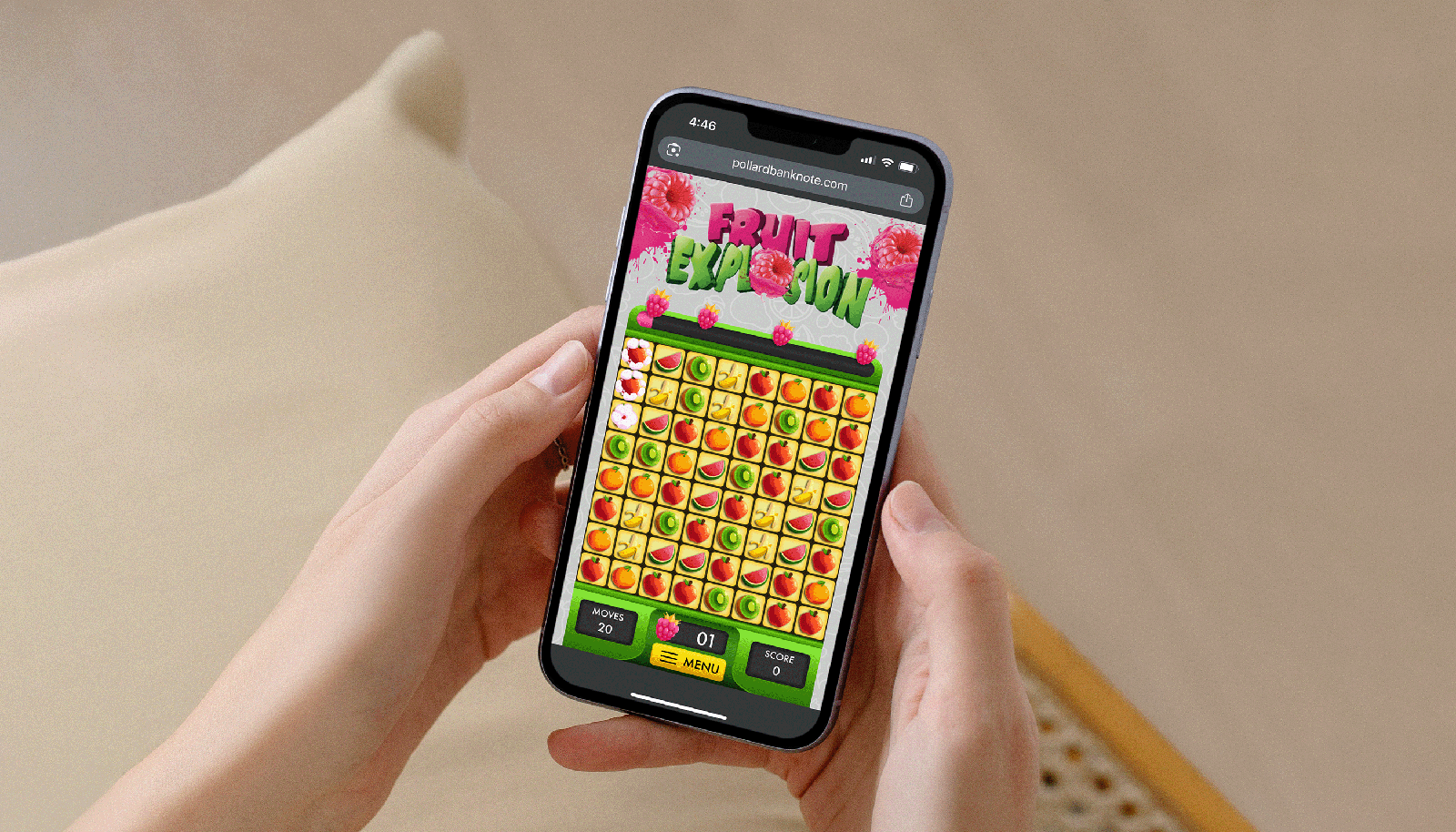 Fruit Explosion screen